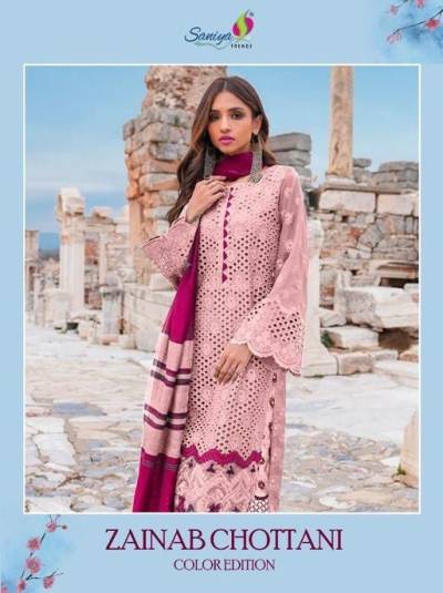 Zainab chottani vol 1 By Saniya Trendz Exclusive pakistani Suit Wholesaler